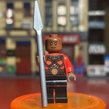 Lego New Okoye Red Top Minifigure