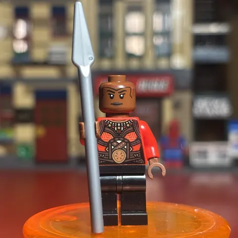 Lego New Okoye Red Top Minifigure