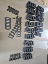LEGO Train Track 45 Straight, 36 Curves, 1 Crossing,  Flex, Crossing, Switch 🛤️