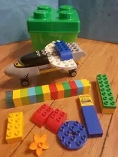37 pcs Lego Duplo with Storage Container