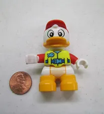 Lego Duplo Huey Baby Duck Animal Figure Disney Ducktails Donald's Nephew