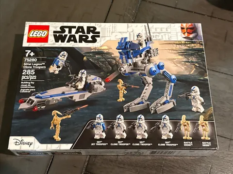 LEGO 75280 501st Legion Clone Troopers Battle Pack Star Wars Brand New Sealed