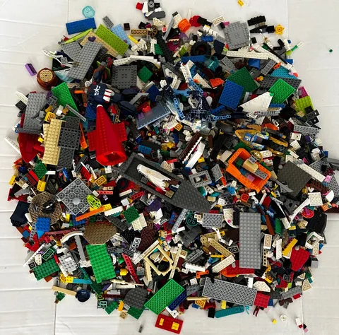 Lego Bulk Lot of 22 Lbs Mixed Building Bricks Blocks Parts Pieces