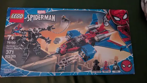 LEGO Marvel Spider-Man 76150 Spiderjet vs. Venom Mech 371pcs 7+ Box