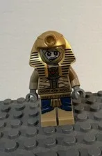 LEGO 7327 Pharaoh's Quest Amset Ra Minifigure from PHA007 Headdress included