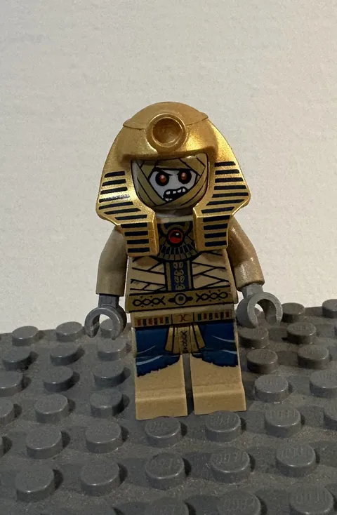 LEGO 7327 Pharaoh's Quest Amset Ra Minifigure from PHA007 Headdress included