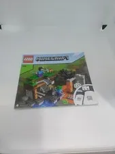 LEGO® Minecraft™ 21166 The "Abandoned" Mine Instruction Manual Book 6352014