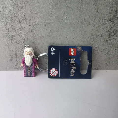 LEGO Harry Potter - 854198 Dumbledore Minifigure Keyring Keychain New On Card