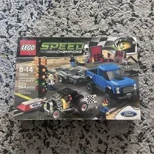 LEGO Speed Champions 75875 Ford F-150 Raptor & Model A Hot Rod 664 pcs 