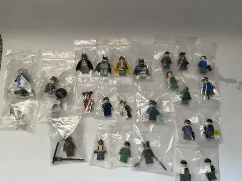 LEGO Batman 2006 collection. Nearly full set of Figs. 7783, 7781, and 7785.