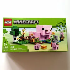 LEGO Minecraft The Baby Pig House Set 21268 238 pcs 7+ Boxed