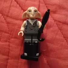 LEGO Harry Potter Dobby Minifigure w/ Wand Accessory Fantasy Age 5+