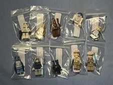 Lego Star Wars Minifigures-LOT #7-With Weapons & Accessories   /$134 eBay Value