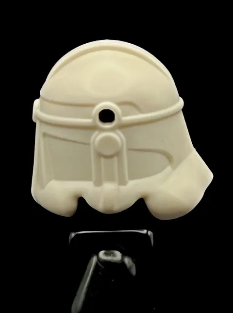 Lego Star Wars Clone Trooper Minifigure Short Shot Helmet Misprint Rare Error