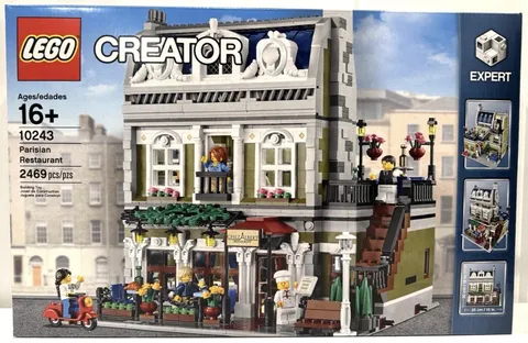 LEGO Creator Expert 10243 Parisian Restaurant New Factory Sealed Retired