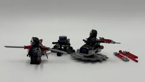 Lego Ninjago Thunder Raiders Lot Of 2 And Vehicles Complete 