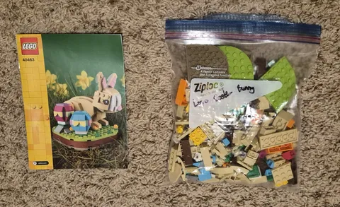LEGO Easter Bunny 40463 Complete Set, 293 Pieces, Age 8+, Bunny, In Ziploc Bag