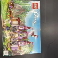 Lego 43196 Disney Belle & The Beast's Castle Set - Instruction Manual Only