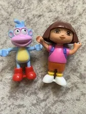VTG 2002 Duplo Lego Dora the Explorer Figures: Dora, Boots