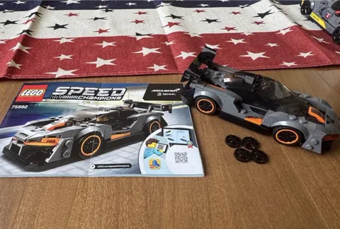 LEGO Speed Champions 75892 McLaren Senna 219pc Complete Set Manual No Box