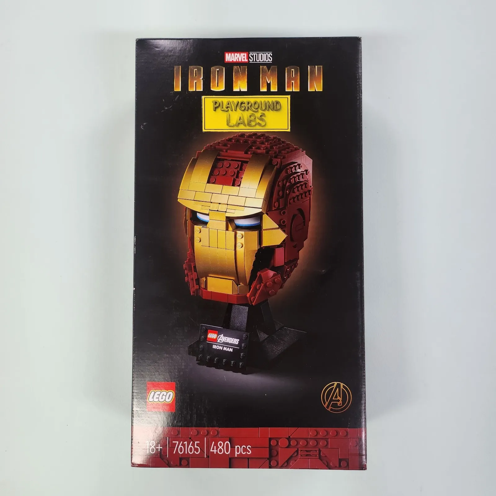 Lego 76165 Marvel Iron Man Helmet 480pcs Factory-Sealed