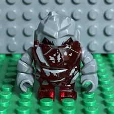 LEGO Power Miners Minifigure Rock Monster Meltrox (Red)