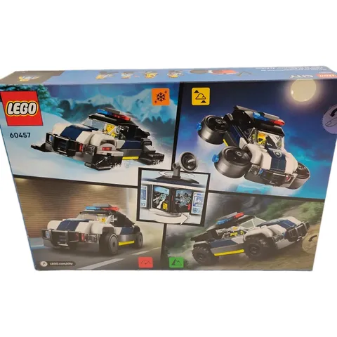 Lego City Build Set Custom Police Garage 489 Pcs Brand New #60457