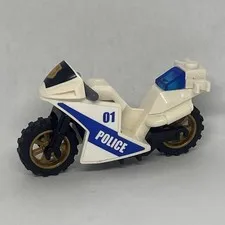 LEGO City Police Motorcycle Modern Sport Bike (Part 18895) A7