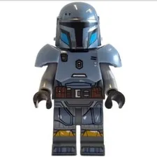 LEGO Paz Vizsla with Backpack without Clip Minifigure Star wars Andor Inv 19