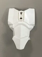 LEGO White Large Figure Torso Armor 2 Chest Holes Ref 90652 Set 75109 75531