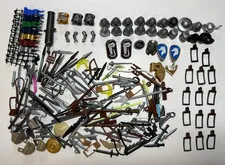 Huge LEGO Accessories Weapons Lot Castle Knights Scabbards Shields Armor Viking