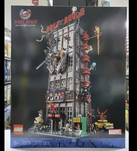 LEGO Marvel 76178 Daily Bugle Spider-Man Factory New Sealed Retired Set
