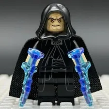 LEGO Star Wars Emperor Palpatine Minifigure with Force Lightning sw0631a