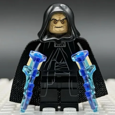 LEGO Star Wars Emperor Palpatine Minifigure with Force Lightning sw0631a