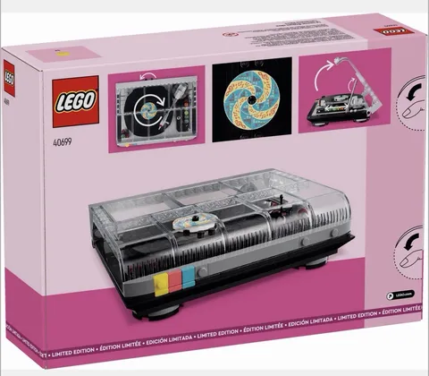 Brand New Sealed Lego Promo GWP 40699 Retro Record Player
