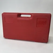 Vintage 1980's Classic Red Lego Storage Box/ Carrying Case