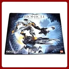 LEGO Bionicle 8697 Toa Ignika Instruction Manual 2008 Retired Booklet VTG 452525