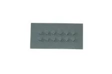 Lego® TRAIN Railway 9V RC Plate Cargo Tile 8x4 LIGHT GREY (LBG)