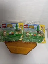 Lot Of 2 LEGO 30662 - Animal Crossing: Maple's Pumpkin Garden. New In Poly.