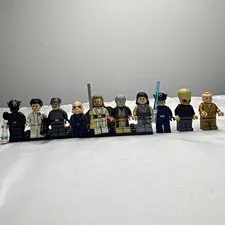 LEGO Star Wars Minifigure Lot of 10 w/ Accessories Movies Theme Figures