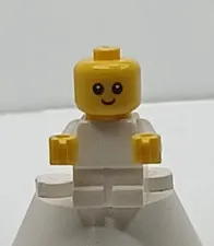 LEGO® Minifig njo0446 - Baby - White Body with Yellow Hands Minifigure
