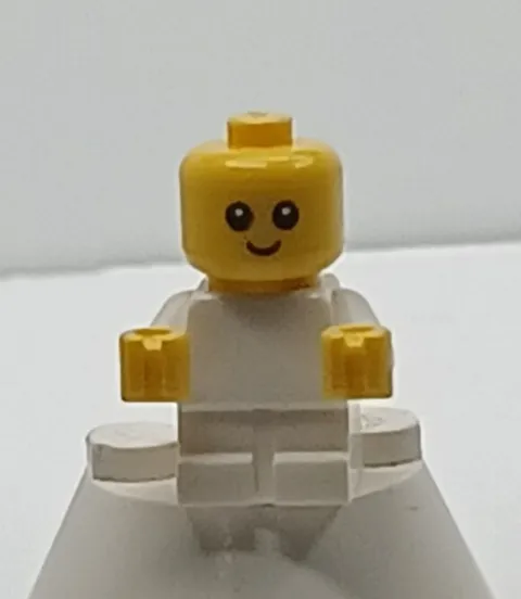 LEGO® Minifig njo0446 - Baby - White Body with Yellow Hands Minifigure