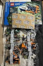 LEGO City 60437 Jungle Explorer Helicopter at Base Camp - New Open Box