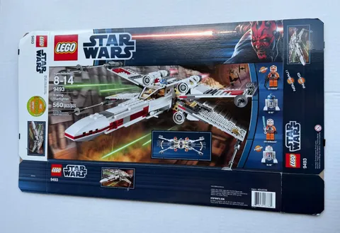 LEGO Star Wars X-Wing Starfighter Set 9493 Box ONLY - NO Other parts 