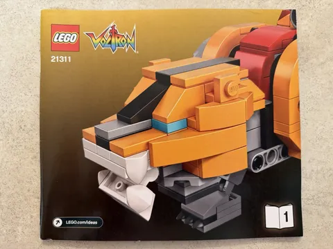 2018 LEGO Ideas Voltron Set 21311 Instruction Booklet Manual ONLY Volume 1
