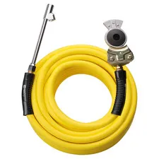 Wynnsky Truck Inflator Kit 3/850Ft Hybrid Air Hose 1/4Mnpt Endings Universal
