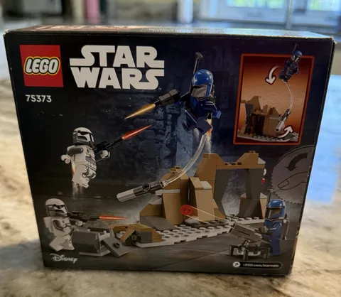 LEGO Star Wars 75373 Ambush on Mandalore Battle Pack 109 pcs NEW SEALED