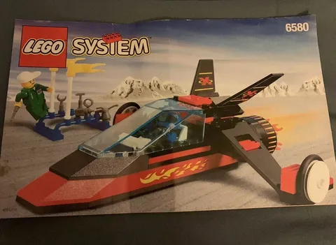 Vintage LEGO System 6580 Instructions Only No Bricks