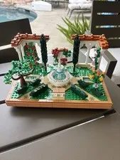 LEGO Icons Fountain Garden 10359 Gardens of the World 1302pcs 18+