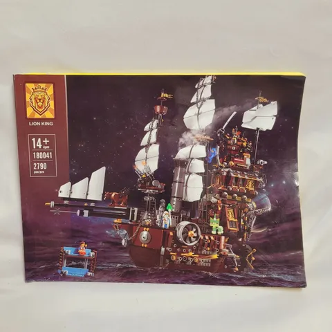Lego Movie 70810 Metalbeards Sea Cow Set Instruction Book Manual Lion King 
